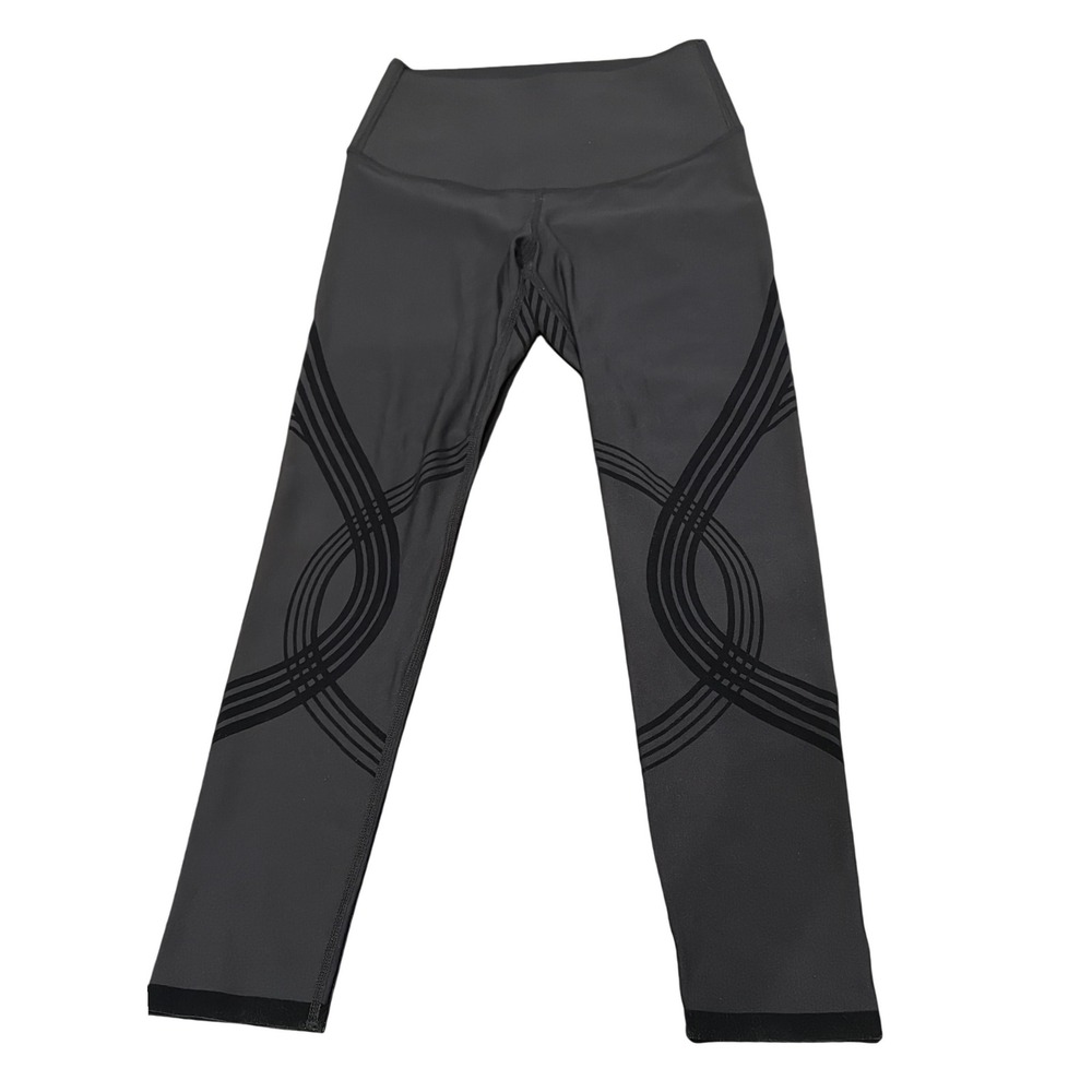 Fanka Body Sculpt Lift n Curve Leggings Black Compression Velvet Lines 7/8